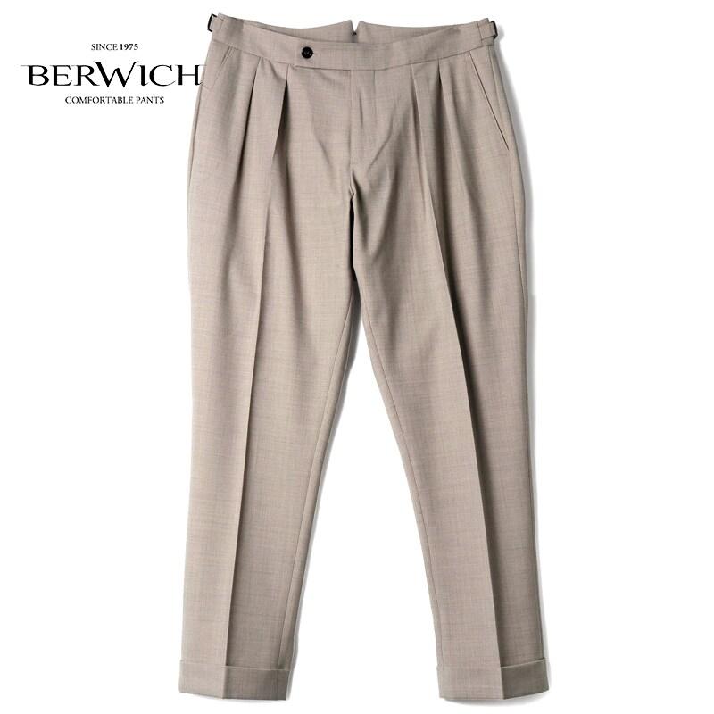 BERWICH（ベルウィッチ） テクノポリエステルウールストレッチサージ