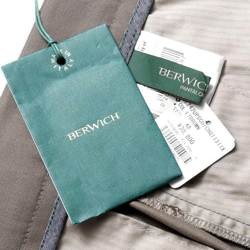 BERWICH（ベルウィッチ） コットンストレッチギャバジンサイド