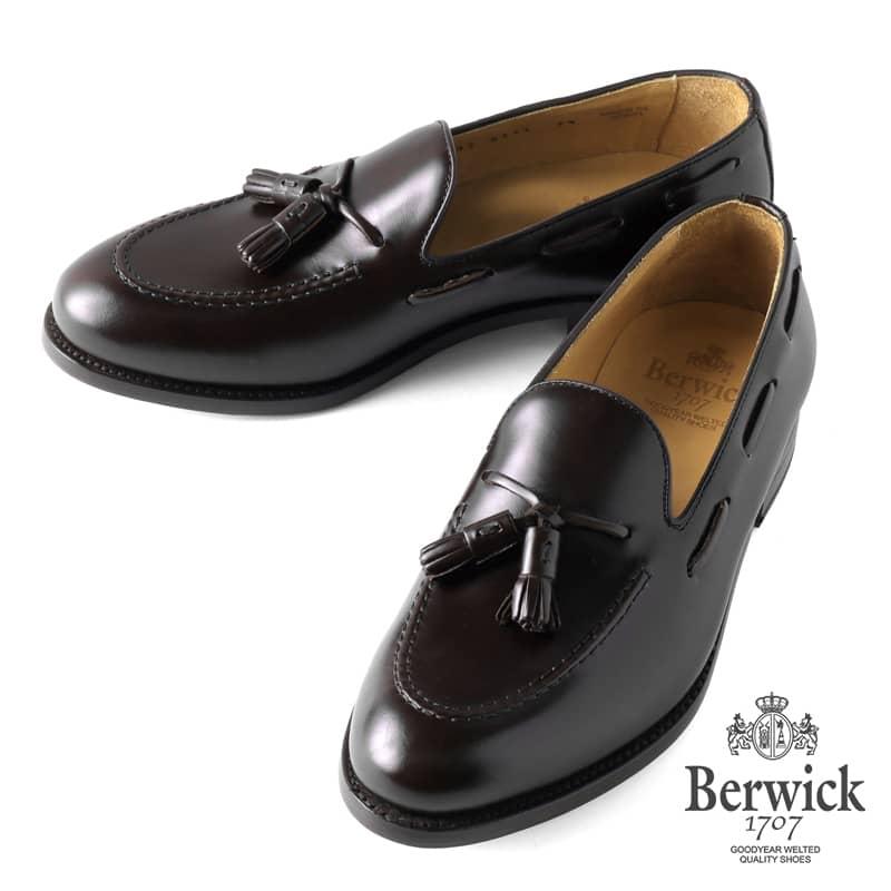 Berwick1707 / バーウィックバインダーカーフタッセルローファー 