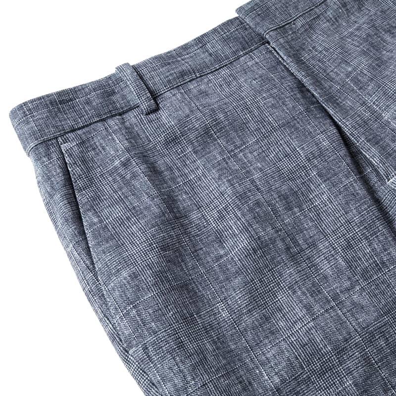 【新品未使用】CIRCOLO 1901 チェック柄 テーラードパンツ 48 CIRCOLO 1901（チルコロ 1901） CIRCOLO1901 / チルコロ1901コットン