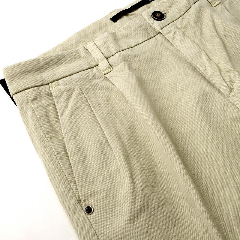 C-PLUS C＋ シープラスコットンストレッチキャンバス2プリーツ 