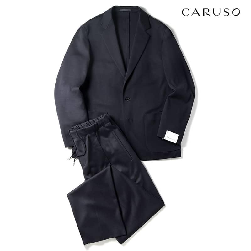 CARUSO カルーゾ 伸縮性抜群で快適な¨ZERO¨シリーズの1着！ウール 
