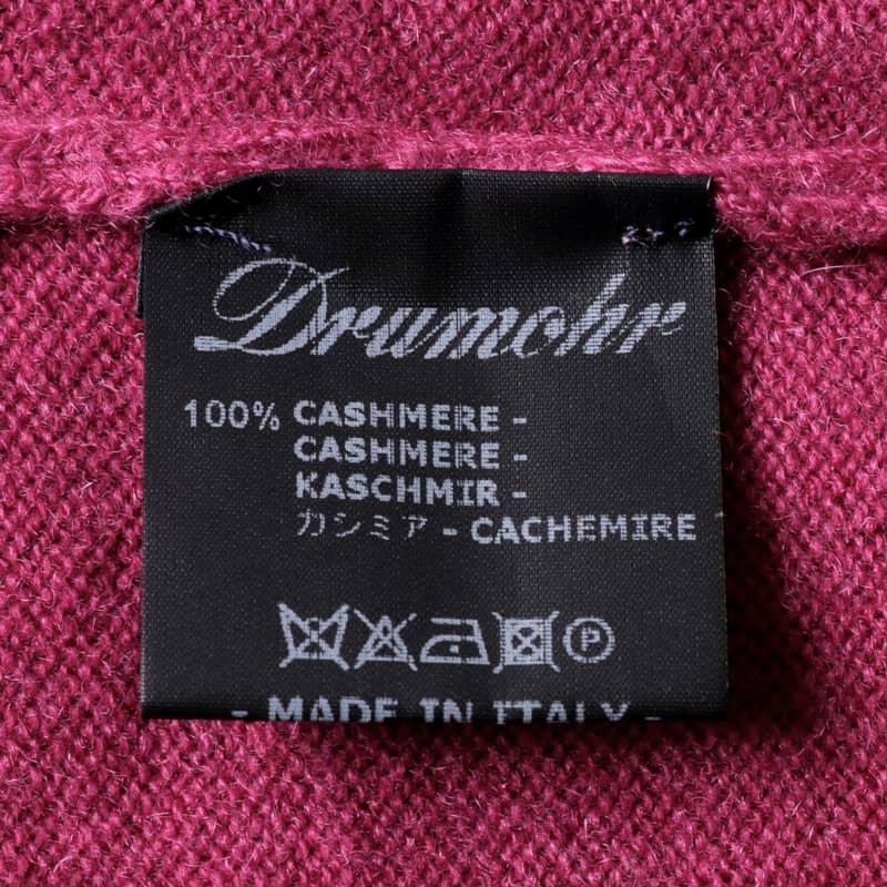 DRUMOHR Drumohr / ドルモア カシミヤハイゲージハーフジップ DRUMOHR Drumohr / ドルモア カシミヤハイゲージハーフジップ