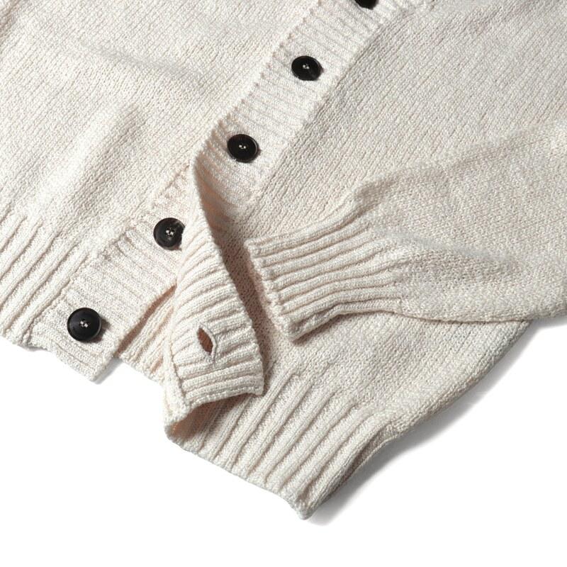 DRUMOHR（ドルモア） Loro PianaコットンミドルゲージシームレスV