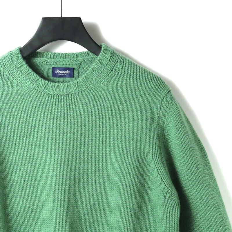 DRUMOHR（ドルモア） カシミヤミドルゲージクルーネックニット(D3K103