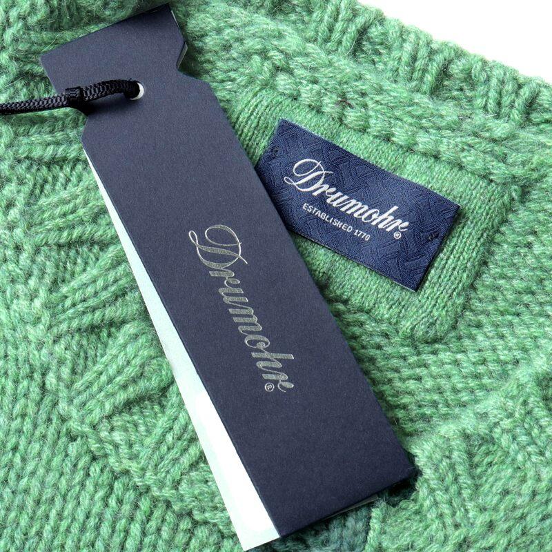 DRUMOHR（ドルモア） カシミヤミドルゲージクルーネックニット(D3K103