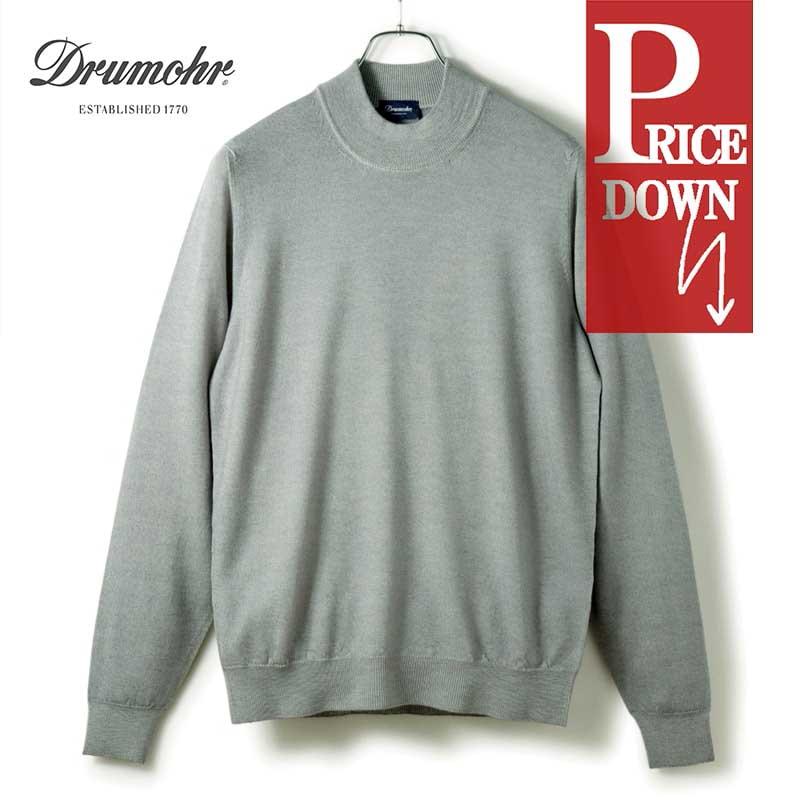 DRUMOHR（ドルモア） ガーメントダイウールハイゲージモックネック