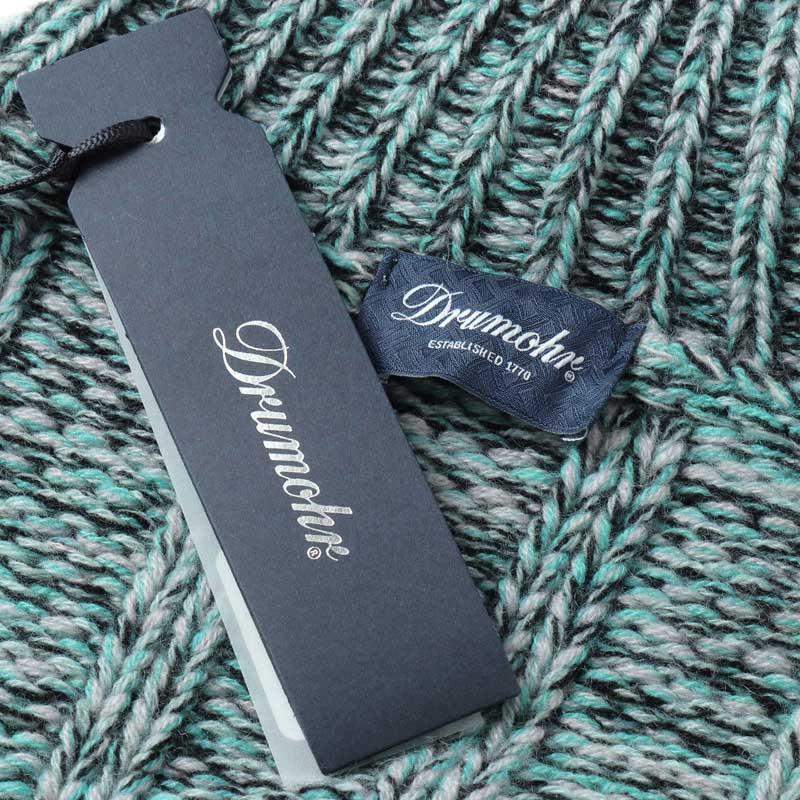 DRUMOHR（ドルモア） カシミヤメランジローゲージケーブル編み