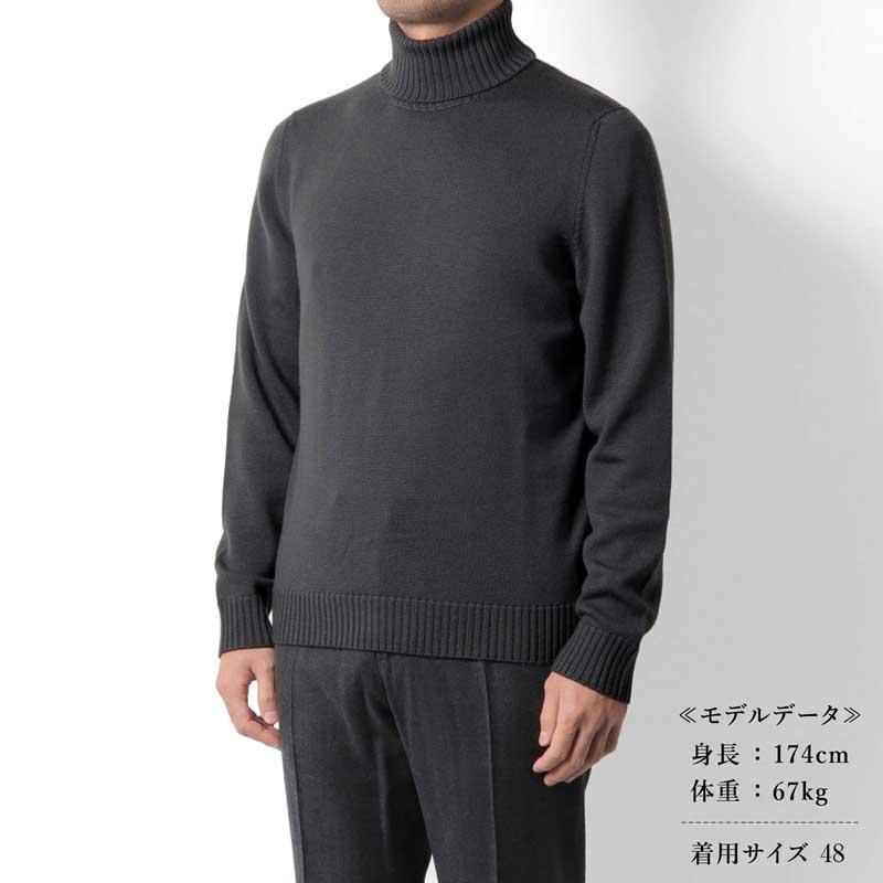 【新品】ドルモア　8G ミドルゲージ　タートルネックニット Drumohr - 8ゲージ ミドルゲージ タートルネック ニット セーター