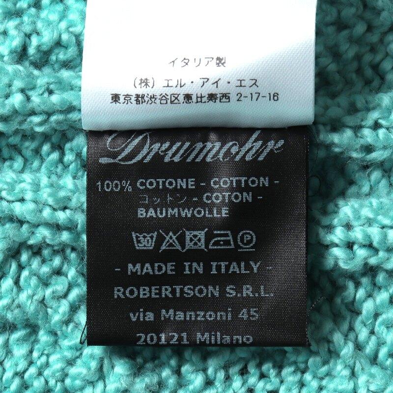 DRUMOHR（ドルモア） Loro Pianaケーブル編みコットンローゲージ