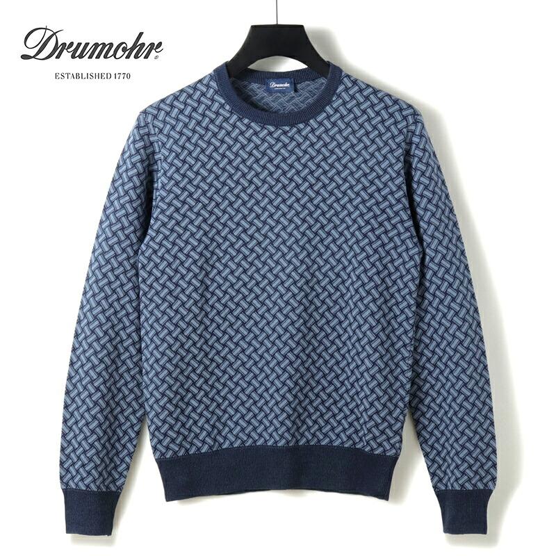 DRUMOHR（ドルモア） ビスコッティパターンコットンリネンハイゲージ 