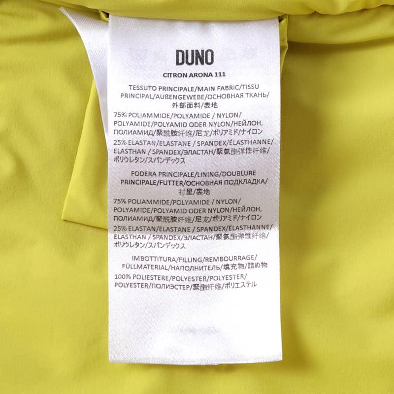 DUNO / デュノ 中綿入り撥水ナイロンストレッチシャツジャケット(CITRON/ARONA) （ライムイエロー）_8