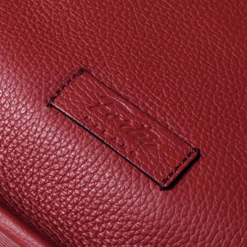 Fortu milano / フォルツミラノ グレインカーフレザートートバッグ(MARCEL BAG) （レッド）の画像