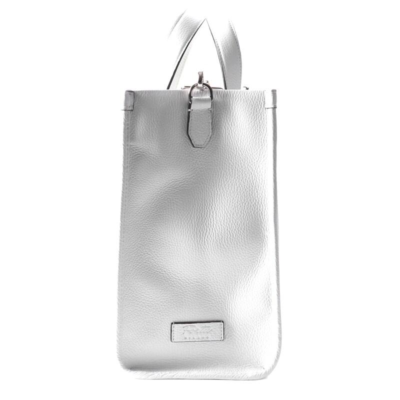 Fortu milano / フォルツミラノ グレインカーフレザー2WAYトートバッグ(ETTORE BAG 2 strap) （ホワイト）の画像