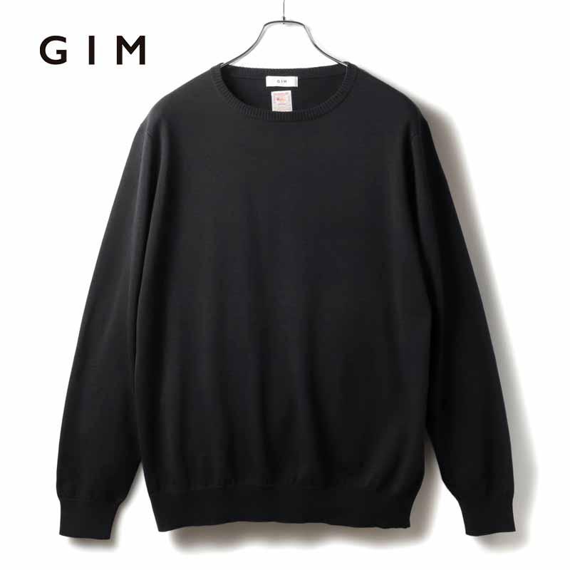 GIM / ジム アメリカンシーアイランドコットン14G長袖モック GIM / ジム アメリカンシーアイランドコットン14G長袖モック