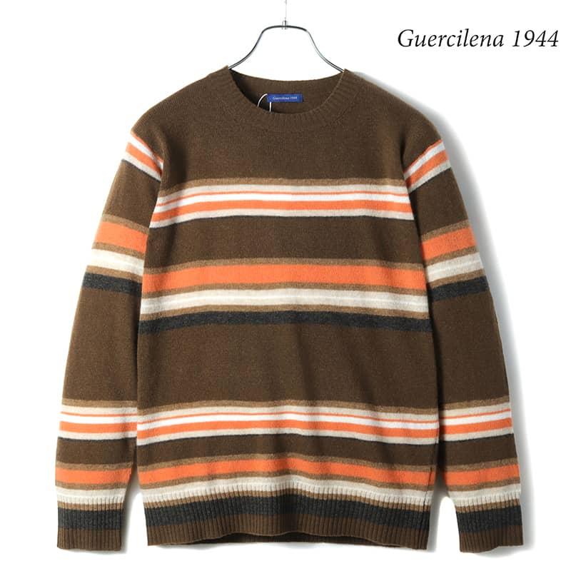Guercilena 1944 / グエルチレーナラムズウールミドルゲージボーダー柄 