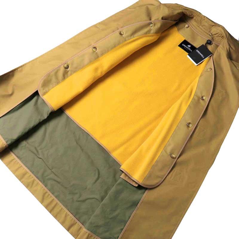 GRENFELL（グレンフェル） ウールライナー付きワックスコットン3連