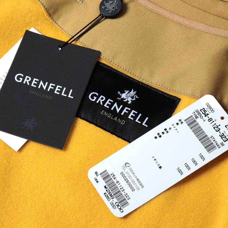 GRENFELL（グレンフェル） ウールライナー付きワックスコットン3連