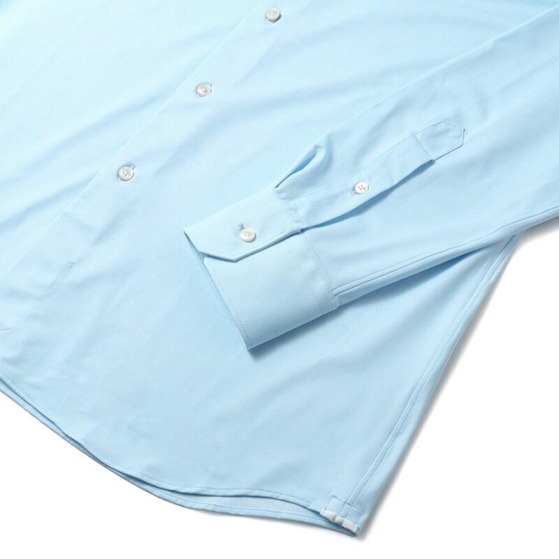 Glanshirt（グランシャツ） テクノナイロンストレッチワイドカラー