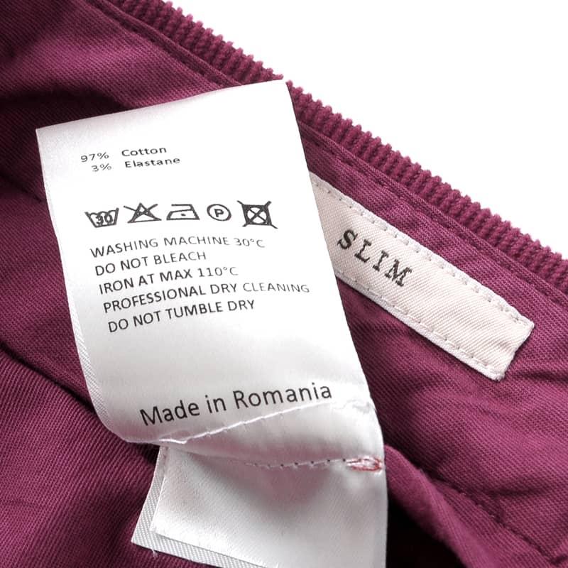 GTA ジーティーアー 秋冬 製品染めコットンストレッチ細畝