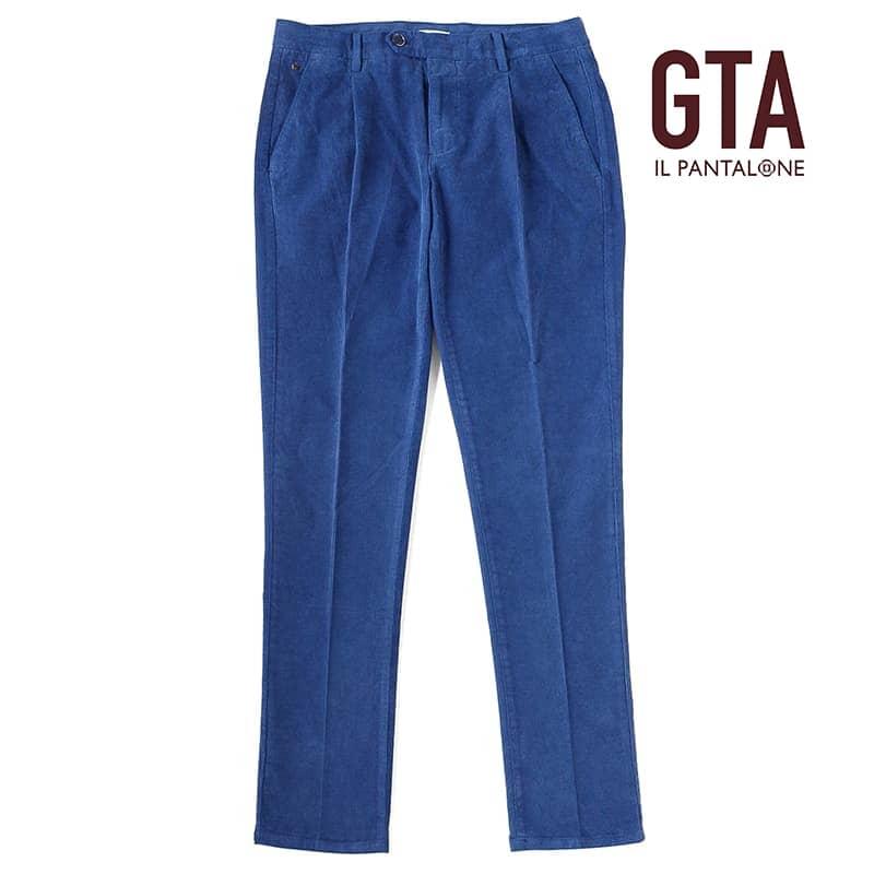 GTA ジーティーアー 秋冬 製品染めコットンストレッチ細畝コーデュロイ