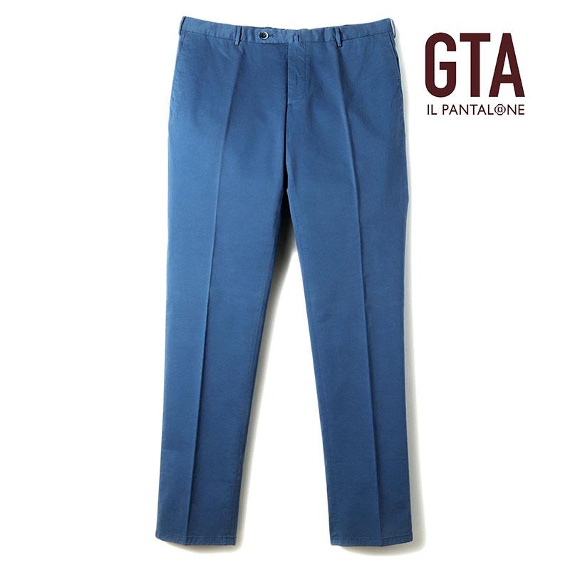 G.T.A.◇48◇アイボリー スリム ストレッチ コットン パンツ