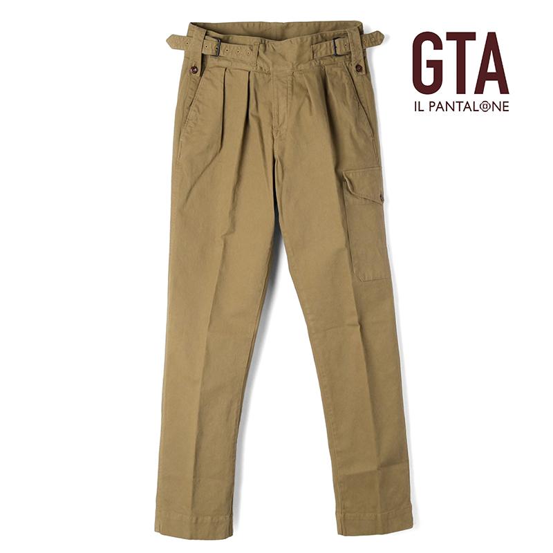 GTA / ジーティーアー製品染めコットンストレッチギャバジン2 GTA / ジーティーアー製品染めコットンストレッチギャバジン2