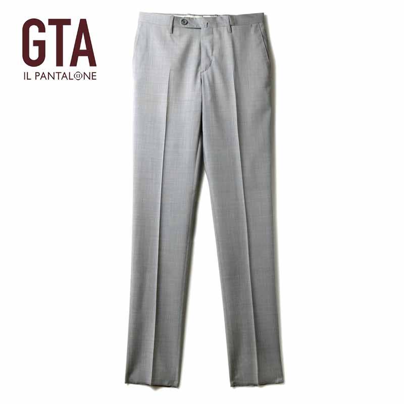 GTA / ジーティーアー ウールトロピカルノープリーツスリムテーパード 