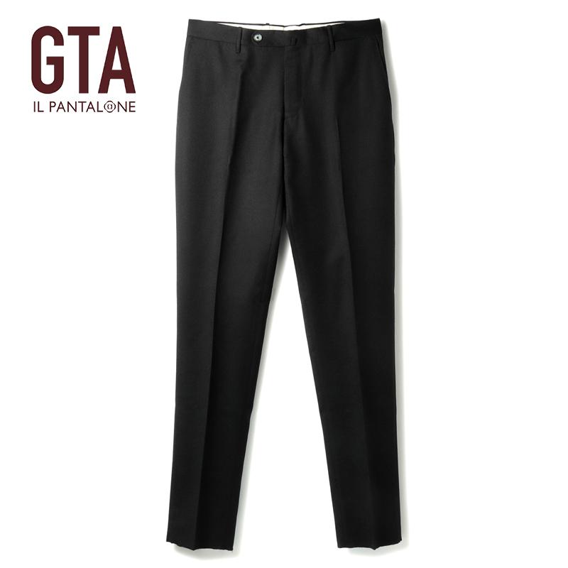 GTA（ジーティーアー） ウールサキソニーノープリーツスリムテーパード