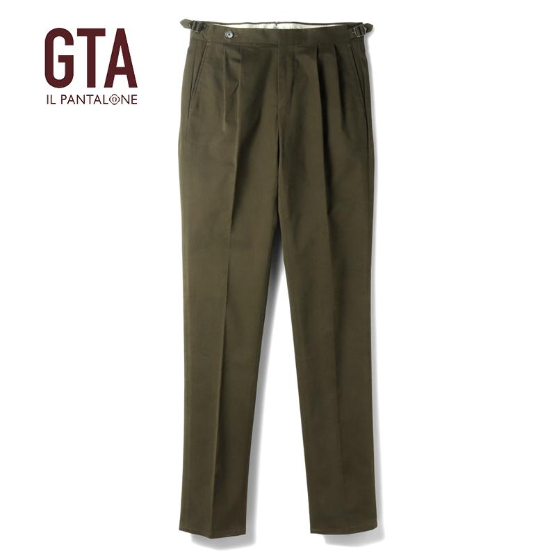 GTA / ジーティーアー コットンストレッチギャバジンサイド 