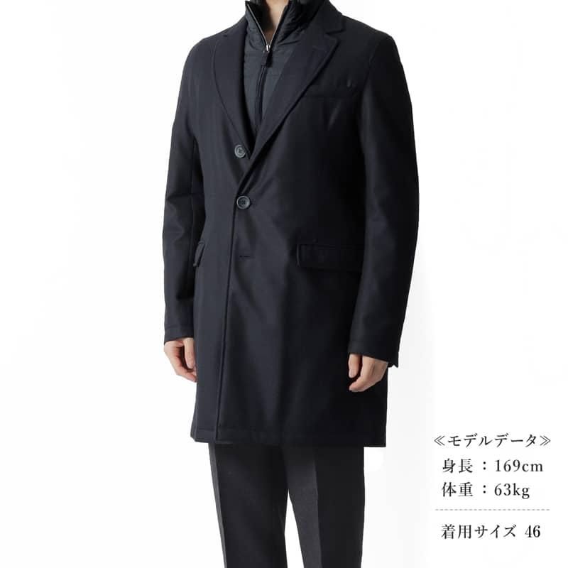 HERNO / ヘルノ Loro Piana GREEN STORM SYSTEMウールカシミヤ HERNO / ヘルノ Loro Piana GREEN STORM SYSTEMウールカシミヤ