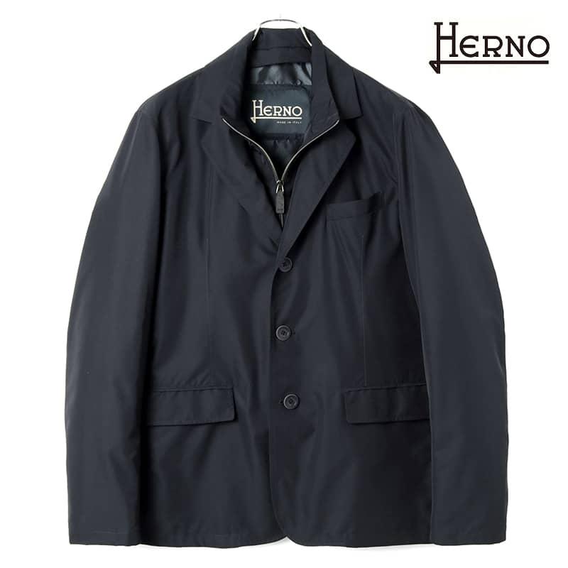 HERNO（ヘルノ） HERNO / ヘルノ撥水ナイロン3Bレイヤードジャケット 