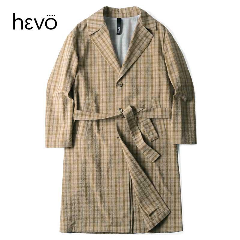 Hevo OSTUNI ベルテッド アルスターコート