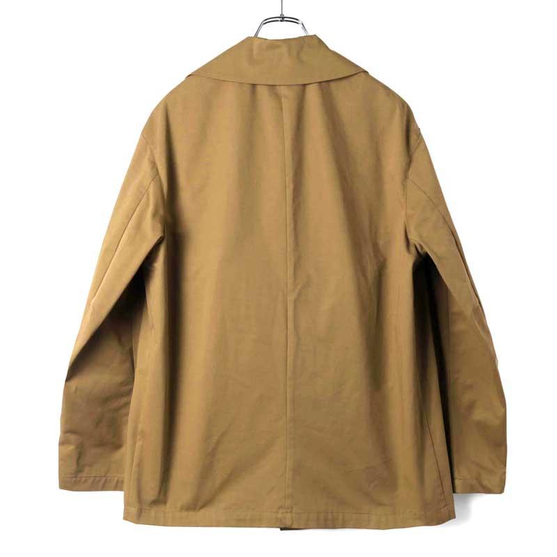 HEVO（イーヴォ） コットンギャバジン2Bジャケット(VIESTE) （キャメル 