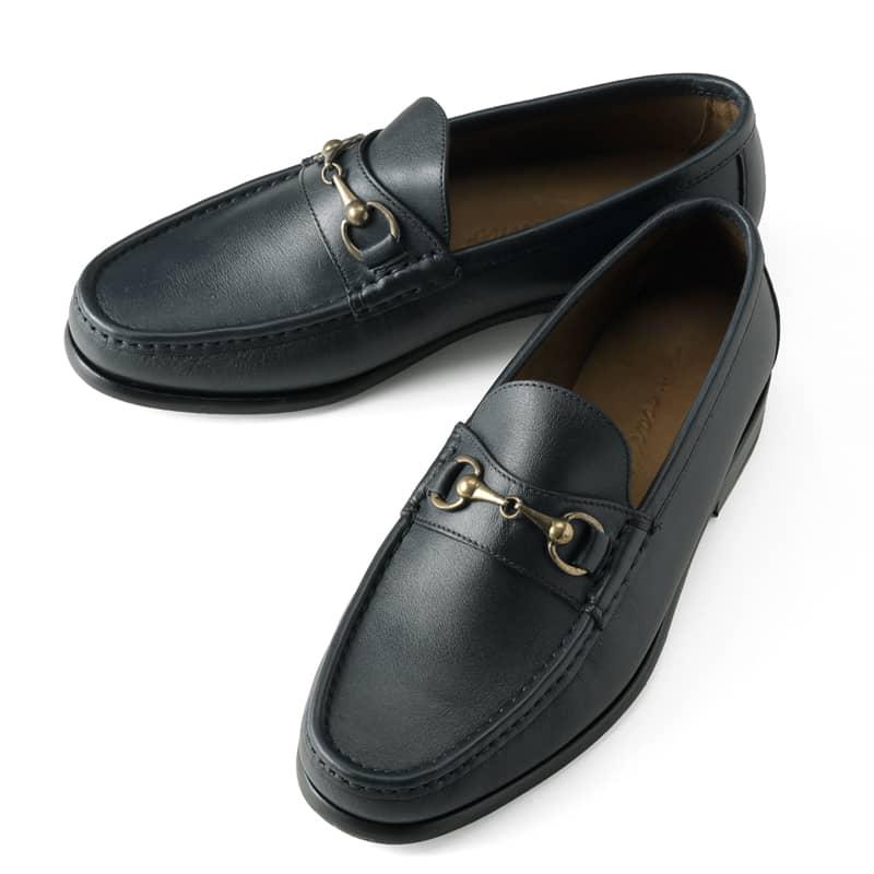 IL MOCASSINO / イルモカシーノカーフレザービットローファー（ダーク 