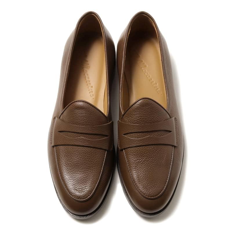 IL MOCASSINO / イルモカシーノグレインレザーコインローファー 