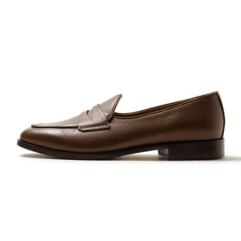 IL MOCASSINO / イルモカシーノグレインレザーコインローファー 