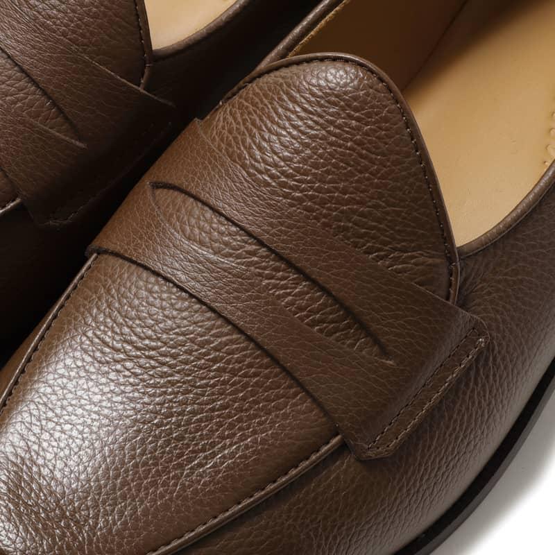IL MOCASSINO / イルモカシーノグレインレザーコインローファー 