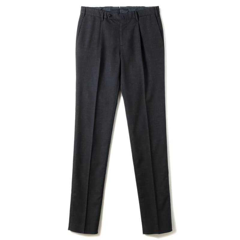 インコテックス　グレーチェック柄　美品　サイズ48 INCOTEX / インコテックス 製品洗いウールポリエステルジャ