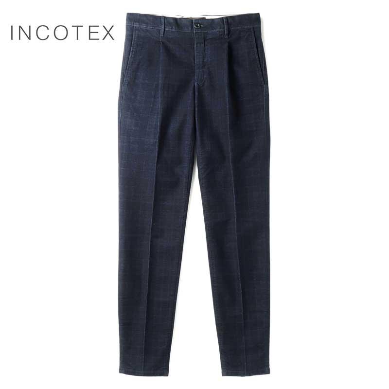 新品 インコテックス ストレッチ スリムフィットテーパードパンツ M（W82） SALE】INCOTEX SLACKS（インコテックス スラックス）SLIM FIT