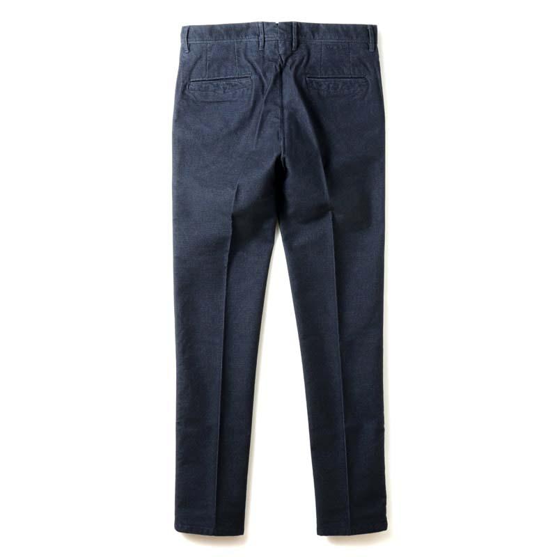 INCOTEXインコテックス千鳥格子スラックス 46 秋冬 美品】INCOTEX SLIM