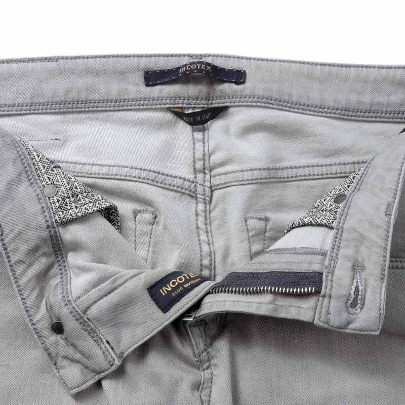 インコテックス　BLUE DIVISION スリム　デニムパンツ　グレー　30 INCOTEX BLUE DIVISION / インコテックス ブルーディヴィジョン