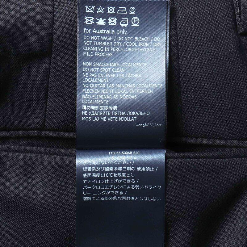 INCOTEX / インコテックス Super100'sウールトロピカル1プリーツパンツ31型/SLIM FIT(1T0031/5006B) （ダークネイビー）の画像