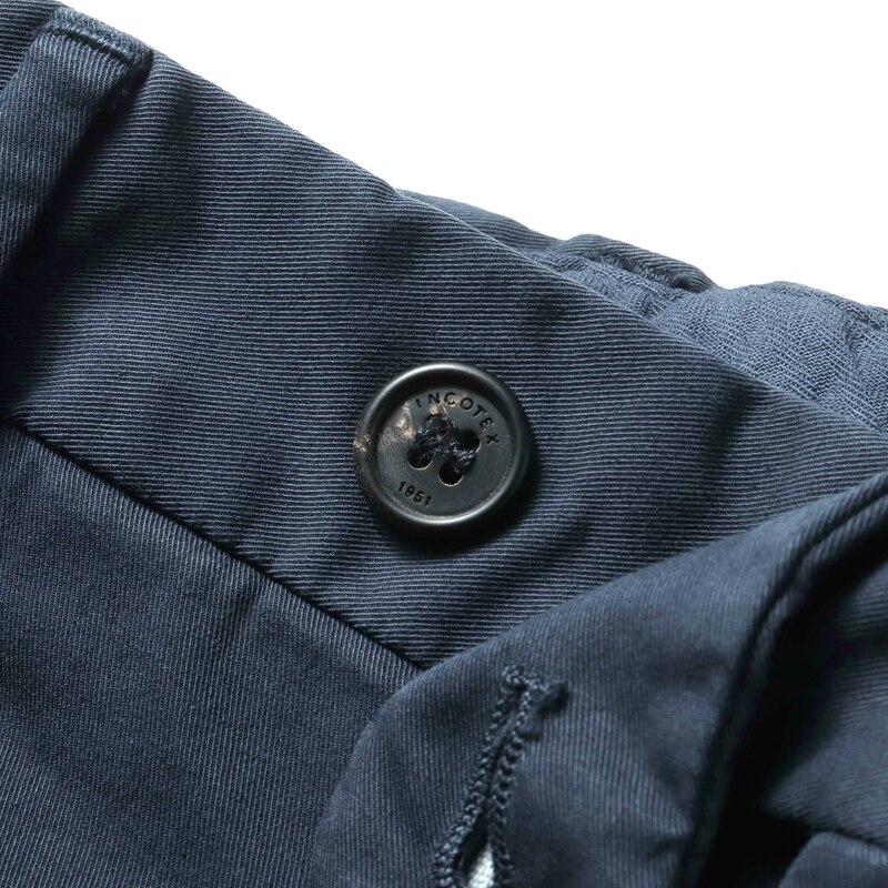 INCOTEX / インコテックス ROYAL BATAVIAガーメントダイコットンストレッチツイルノープリーツパンツ30型/SLIM FIT(1W0030/9098B) （ネイビー）の画像