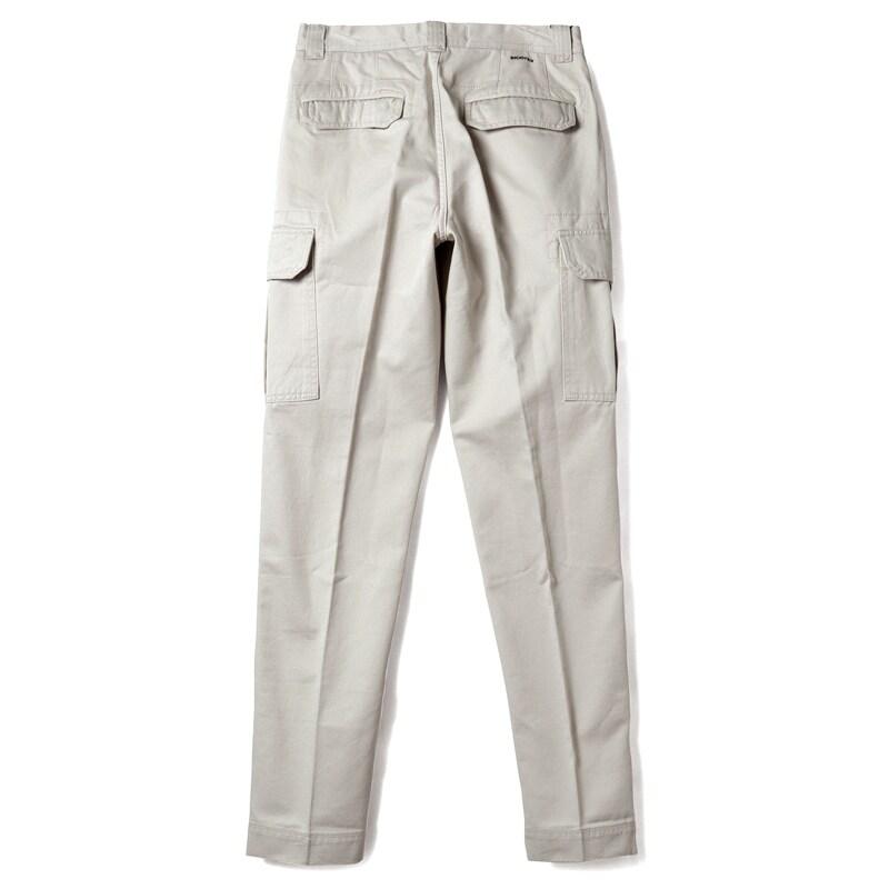 INCOTEX SLACKS / インコテックス スラックス ガーメントダイコットンギャバジンテーパードカーゴパンツ184型/TAPERED FIT(10S184/20199) （ライトベージュ）の画像
