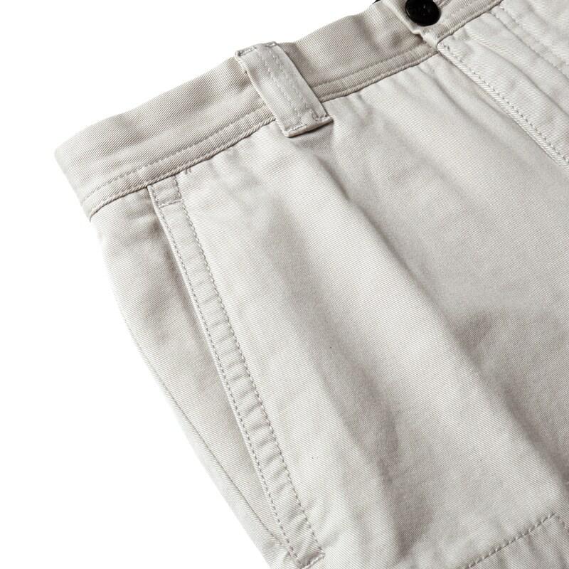 INCOTEX SLACKS / インコテックス スラックス ガーメントダイコットンギャバジンテーパードカーゴパンツ184型/TAPERED FIT(10S184/20199) （ライトベージュ）の画像