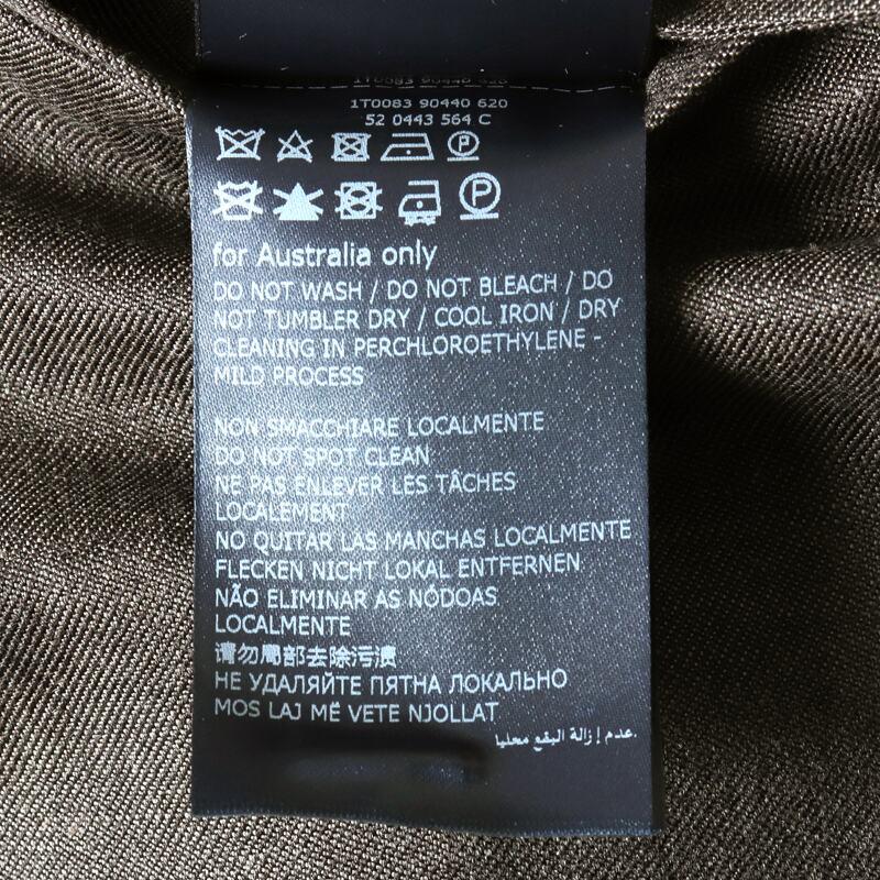 INCOTEX / インコテックス リネンウールシルクツイルサイドアジャスター付き2プリーツテーパードパンツTAPERED FIT(1T0083/90440) （ダークブラウン）の画像