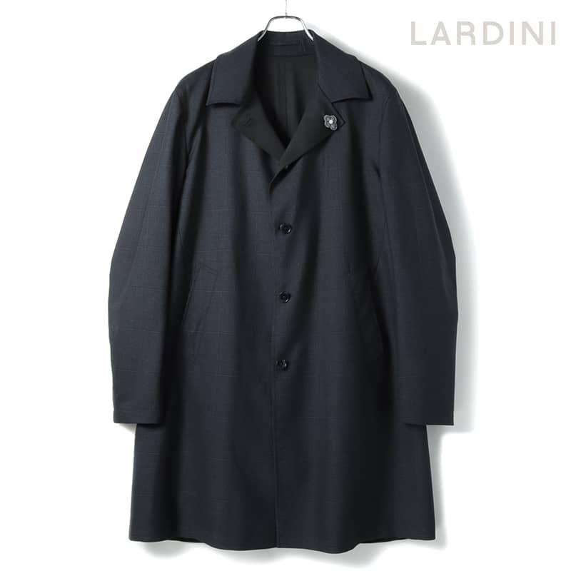 LARDINI / ラルディーニウールシルクカシミヤグレンチェック柄 LARDINI / ラルディーニウールシルクカシミヤグレンチェック柄