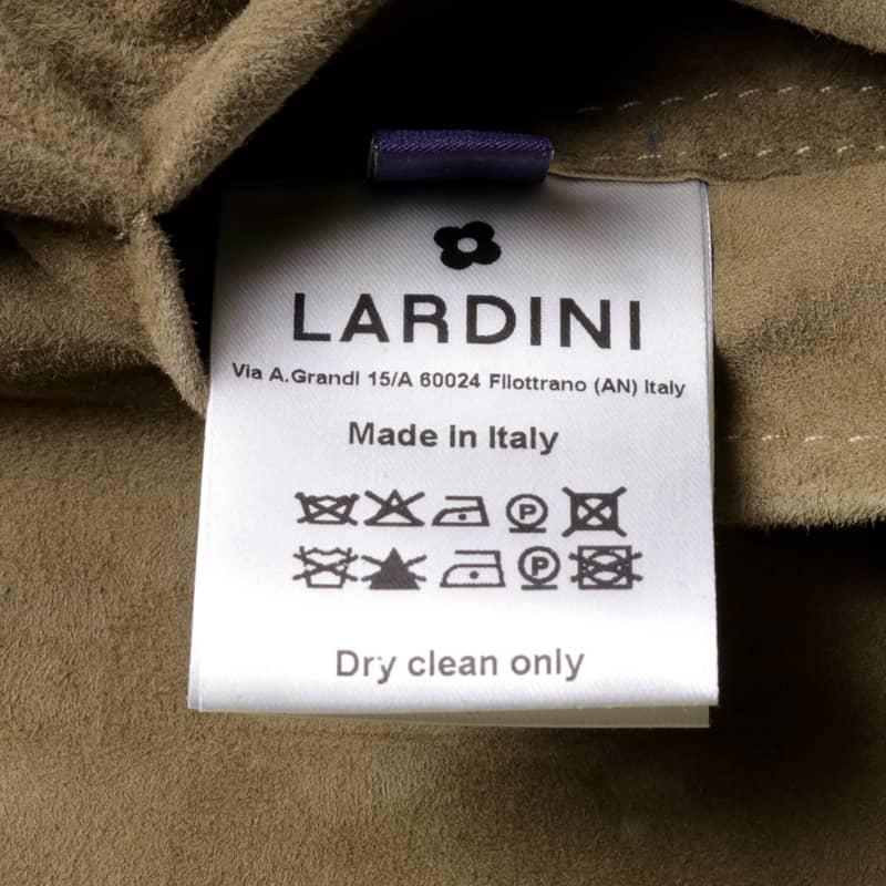 LARDINI / ラルディーニスエードレザーシャツジャケット（ブラウンベージュ）｜lunedomenica｜07