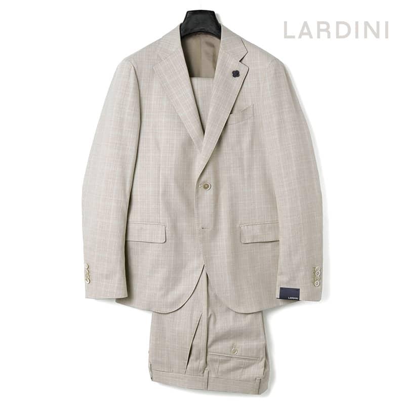 LARDINI / ラルディーニコットンストレッチジャカード2Bスーツ(SOFT 